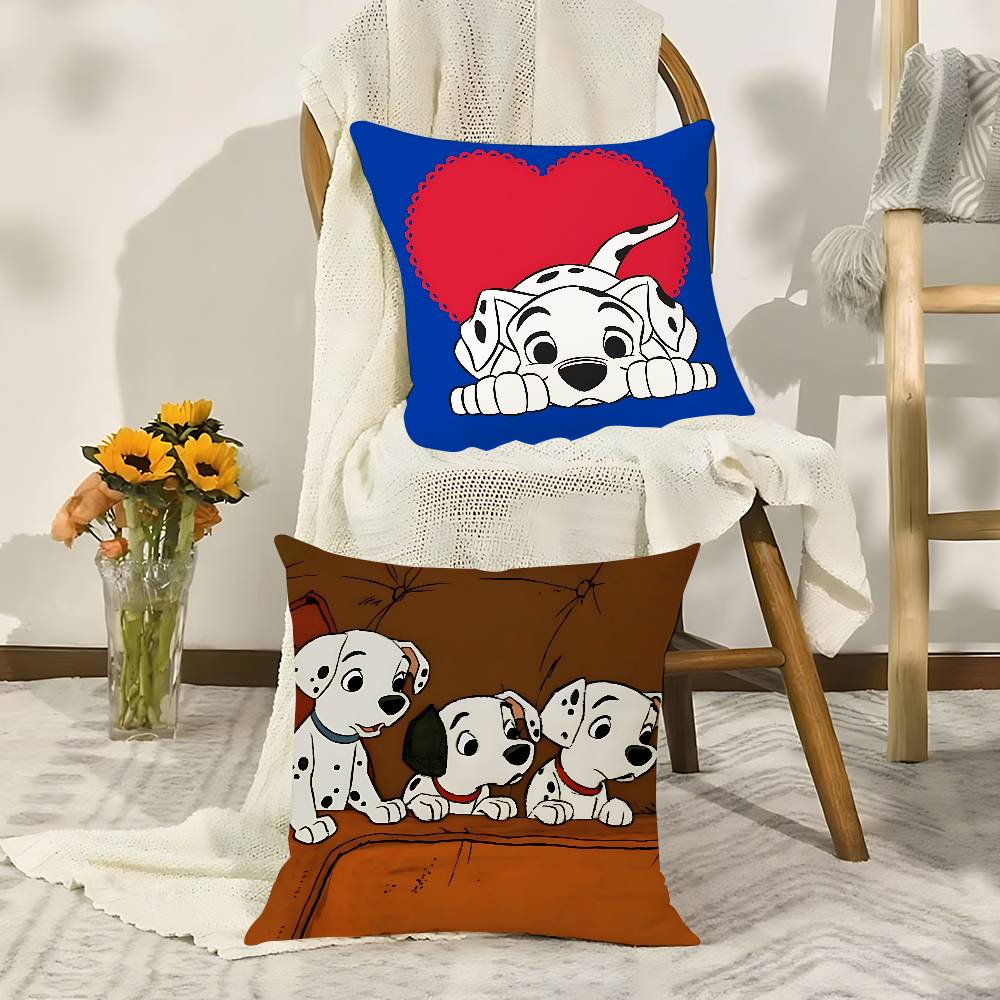 Classic Cartoon101DdalmatiansS Cute Throw Pillow Covers Pattern Cushion Cover Suitable For Sofa Bedroom Car Pillow Cover