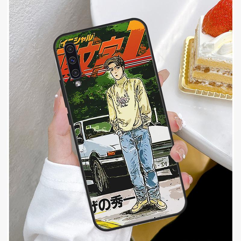Автомобильный чехол Initial D для Samsung A12 A32 A42 A52 A72 A52S A03S A21S A11 A31 A51 A71 A10 A50 A70, полное покрытие