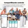 Tuya Wi-Fi датчик открытия двери и окна умный дом сигнализация защита безопасности магнитный датчик двери работает с Tuya