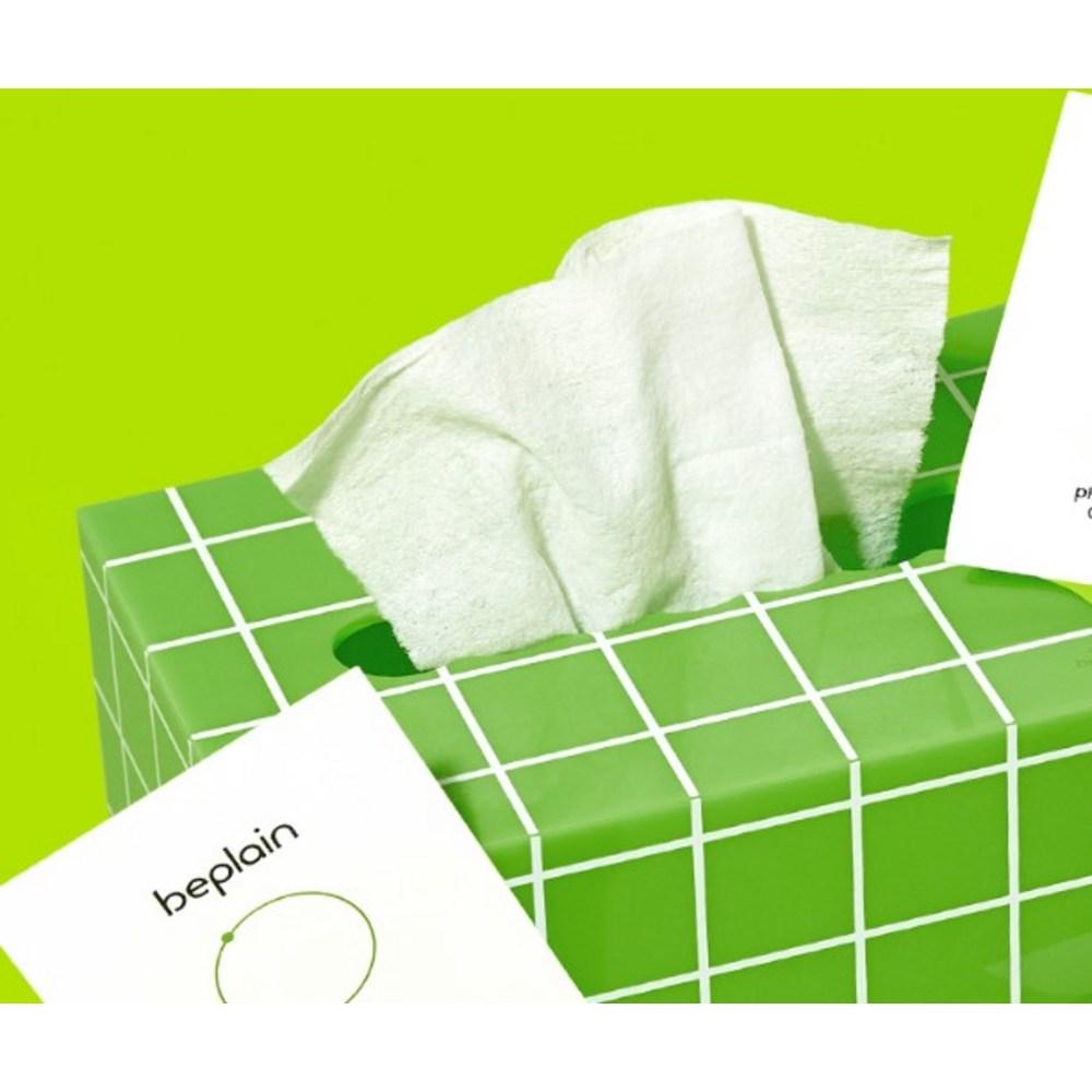 BEPLAIN Mung Bean Mildly Acidic Cleansing Water Tissues, 20 Pieces, 3 Pieces