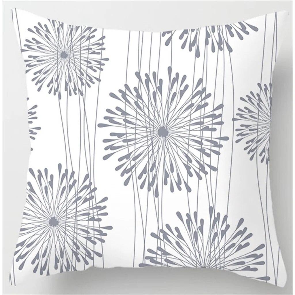 Off-White Подушка Наволочка Квадратный чехол для дивана Домашний декор