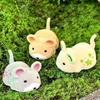 Electric Cat Toy Mouse Interactive Simulation Electric Hamster Cat Toy Self-Moving Obstacles Avoid Interactive Cat Toy