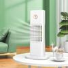 USB Air Conditioner Fan with Humidifier Cooling Spray Function for Home Office Desktop Use