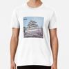 Japan Castle and Cherry Blossom S To 5XL Made In the AU/USA T-Shirt