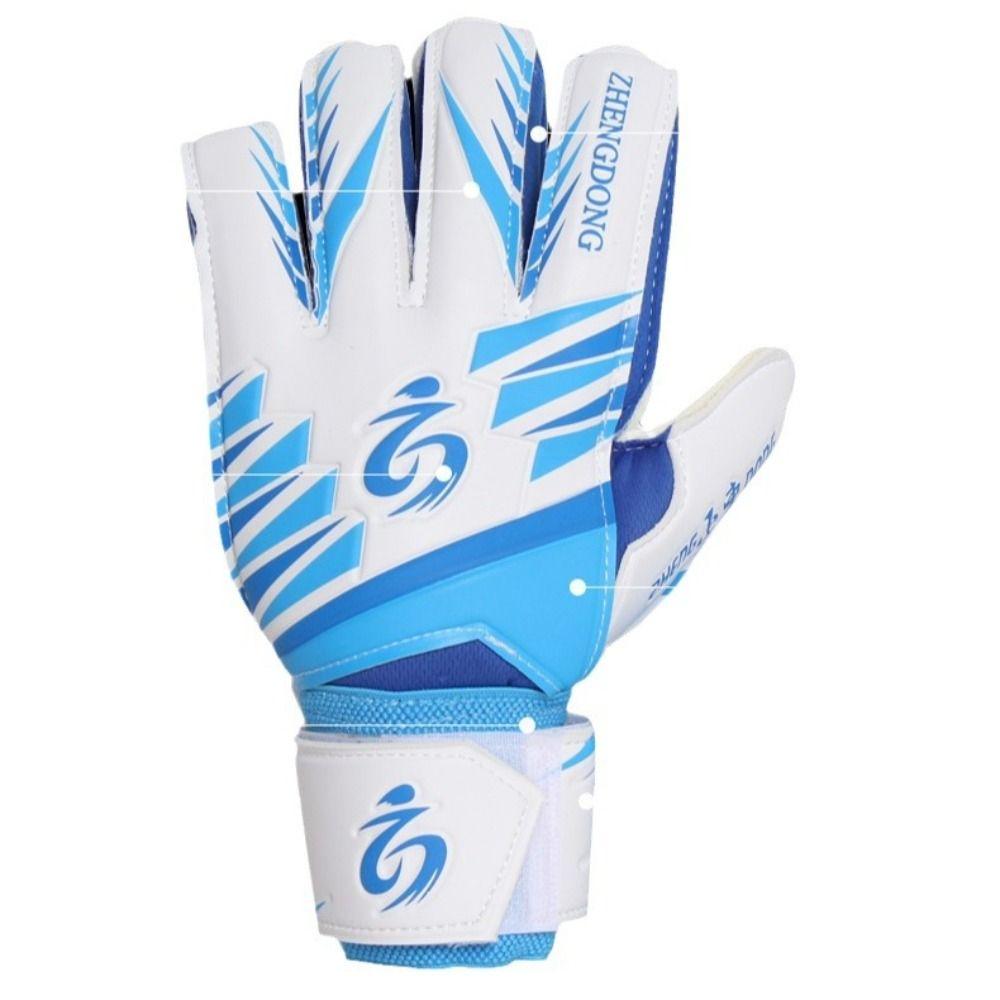 Thick Latex Goalkeeper Gloves Non-Slip Soccer Gloves Football Gloves Athletic Equipment