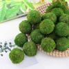 Искусственный моховой шар для домашнего декора, искусственное растение, украшение для дома, садоводство, украшение бонсай своими руками Po Z8J0