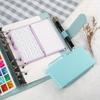 1pc Portable Travel Painting Box for Watercolor Loose Leaf HandBook for Art Supplies