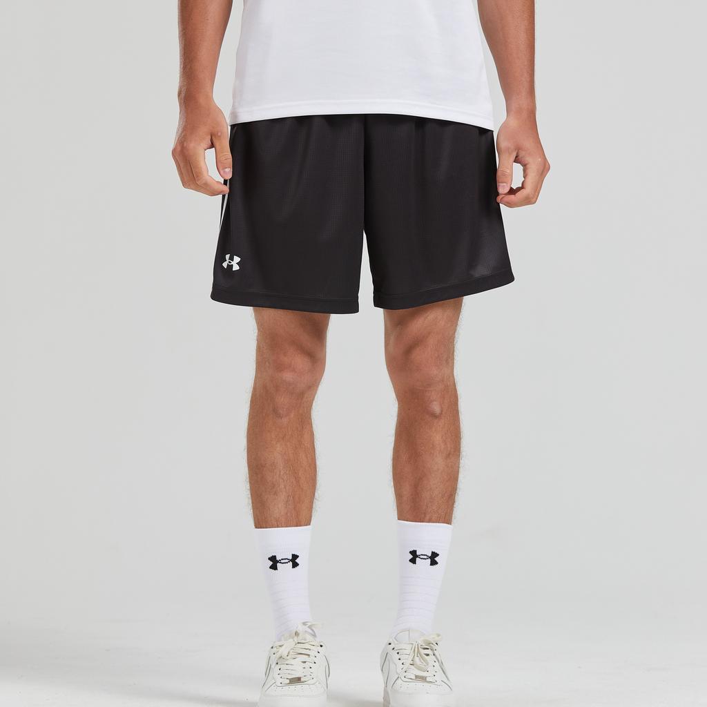 Under Armour Быстросохнущие дышащие трикотажные спортивные шорты унисекс шорты черные 23500203-001