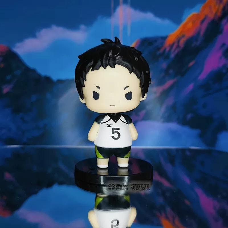 Высококачественный набор из 8 шт. ПВХ фигурок Аниме Хюга Сёё Кагэяма Тобио Q-версия Мультяшная модель Игрушка для детей Коллекци