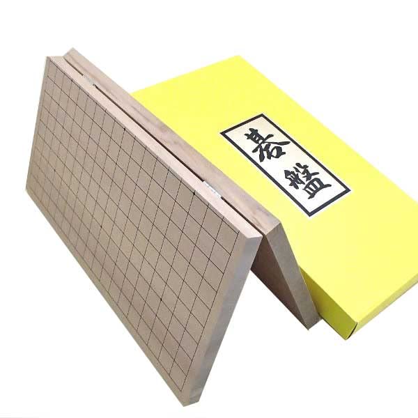 Go Lab Go Set Набор из 7 удобных стеклянных Go Go Shinsei Bamboo 9 мм и больших драгоценных Shin-Katsura No. доска, камни, (приблизительно толстый), древесина.