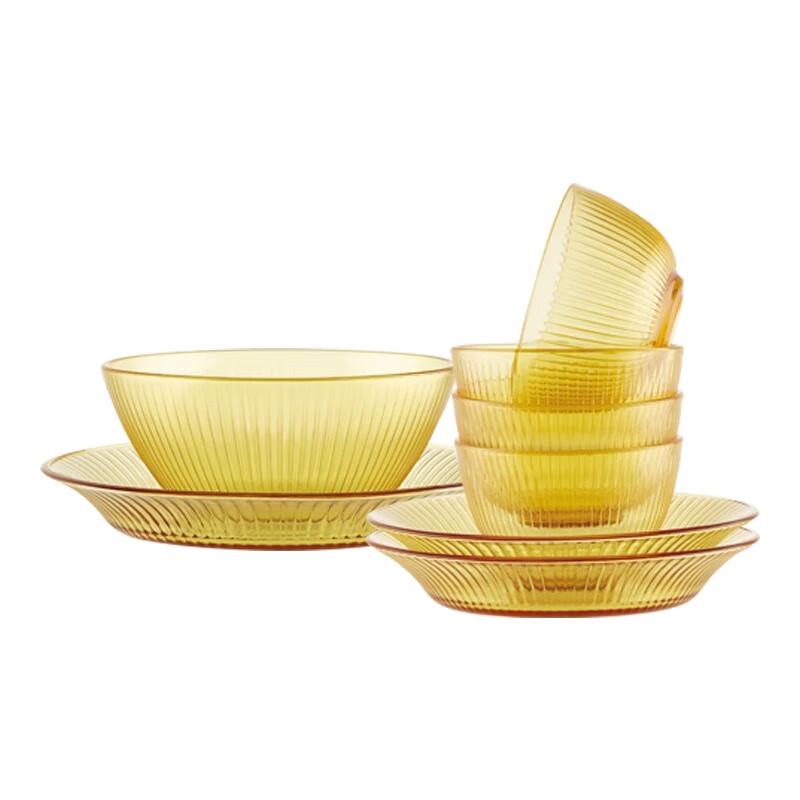 Corelleekco Corning Crystal Series 8-Piece Dinnerware Set