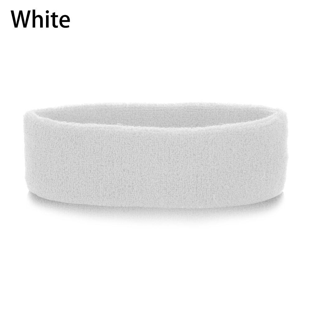 Workout Moisture Wicking Sports Headbands Cotton Sweatband Elastic Hair Bands Athletic Sweat Bands