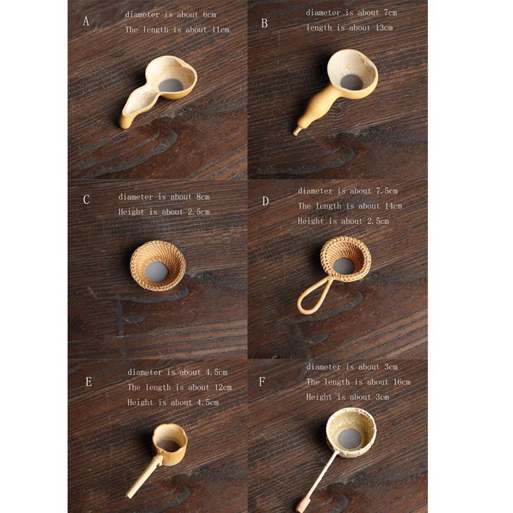 Retro Bamboo High Temperature Resistance Durable Tea Strainer Tea Leak Handmade Tea Leak Tea Set