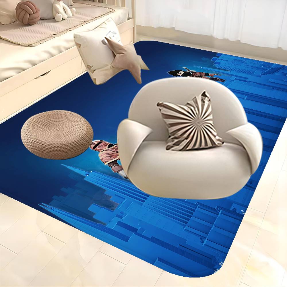 Sandbox Game R-Roblox Kitchen Mat Nordic Style Bedroom Living Room Doormat Home Balcony Anti-Slip Welcome Rug
