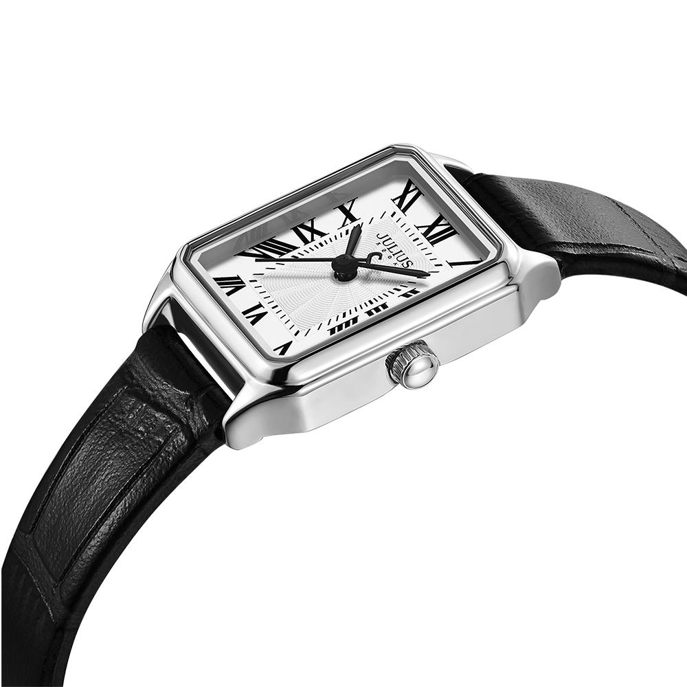 Jyullieoseu Ja-1556L Классические квадратные женские часы