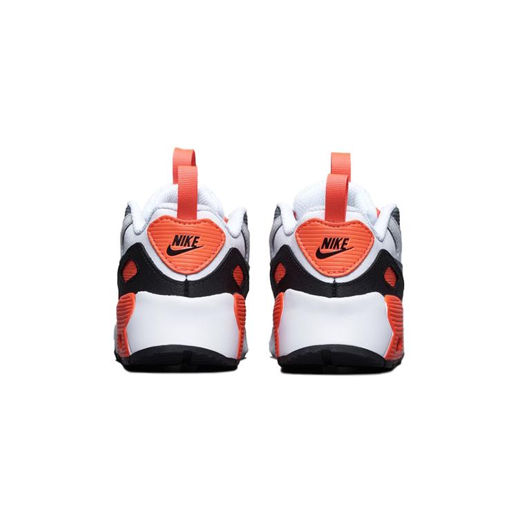 Nike Air Max 90 Toggle Mid top Детская обувь Серо-бело-оранжевая Для младенцев и малышей CV0065-100