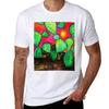 Prickly Pear Cactus Tshirt Outdoor Work Short Sleeve Top