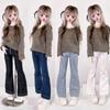 Cute Mini Doll Elegant Sweater Elegant Doll Clothes Jeans Pants for 1/4 BJD 45cm Dolls