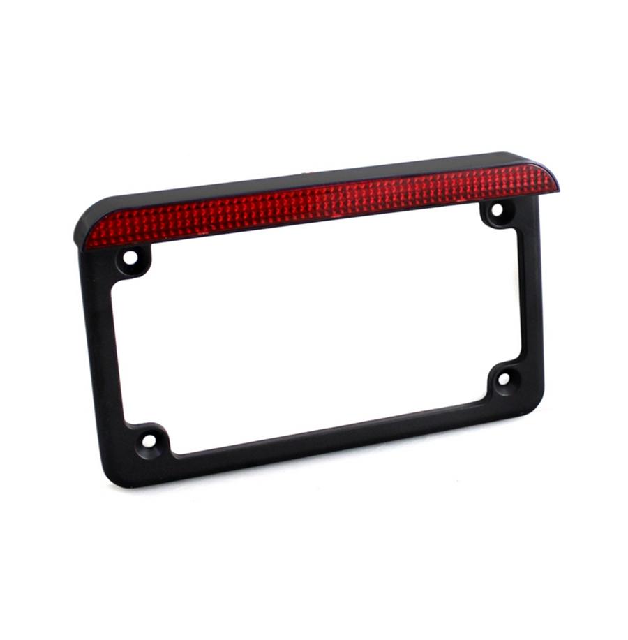 Universal 12V LED Motorcycle License Plate Light Stop Light for USA Number Frame