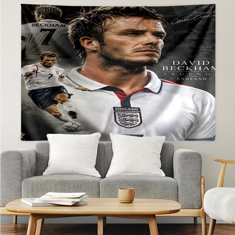 David Manchester United Legend Tapestry, Unique Design Tapestry, Suitable for Bedroom,Livingroom, Playroom,Heartwarming Fan Holiday Gifts