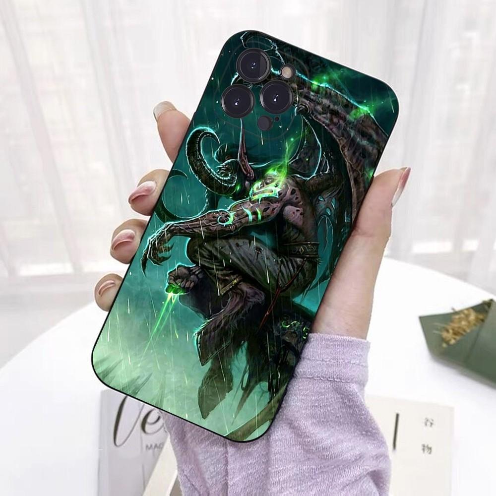 Чехол для телефона World Of Warcraft для iPhone 16 15 14 11 12 13 Mini Pro XS Max Чехол 6 7 8 Plus X Funda Shell