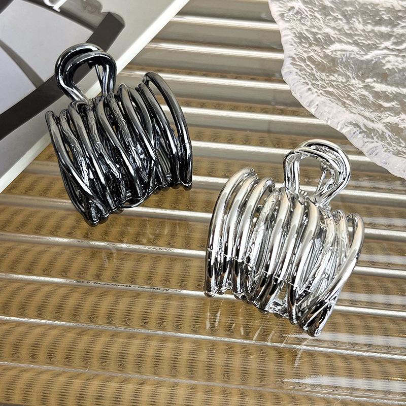 UXSL Винтажные неровные металлические заколки для волос для женщин, девушек, заколка для высокого хвоста, фиксированные заколки, заколка-краб, модные аксессуары для волос