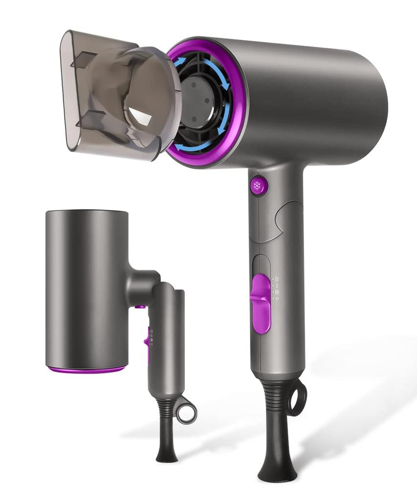 Large Air Volume Latest Quick Highly Concentrated Negative Constant Temperature Hair 2024 New Cold and Hot 3 Levels of Air Volume Comes with Easy To