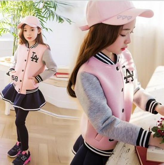 Korean Children's Lace Beaded Cotton T-shirt Top