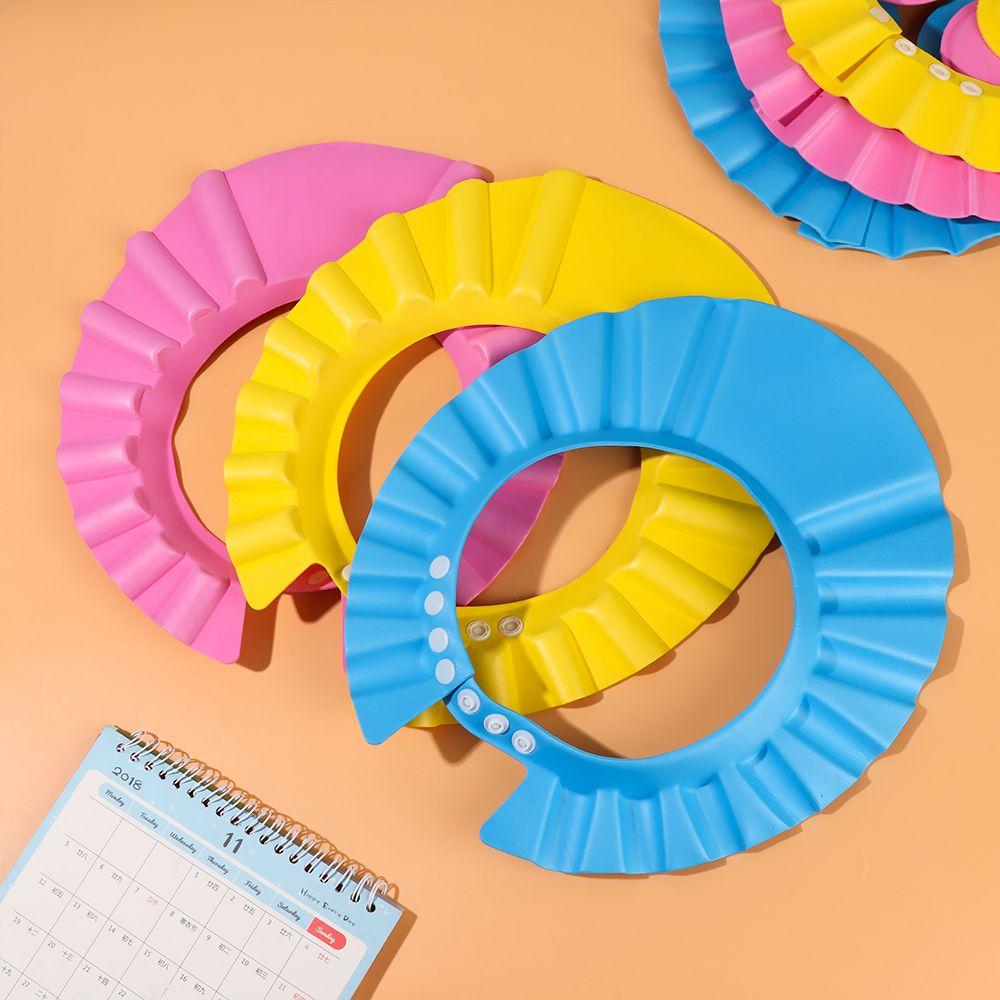 Регулируемая защита для глаз, переносная детская шапочка для душа, козырек для ванны, шапочка для мытья волос, щиток для волос