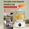 Портативная мини-электрическая стиральная машина Маленькая дорожная машина для быстрой стирки белья Интеллектуальная идентификация Прачечное оборудование