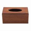 Прямоугольная коробка для салфеток Натуральная элегантность Деревянная коробка для салфеток для гостиной спальни кухни (Свет)
