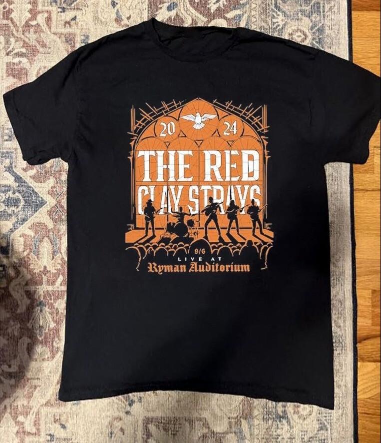 The Red Clay Strays Tour 2024 Band Unisex Adult T-shirt All Size BL812