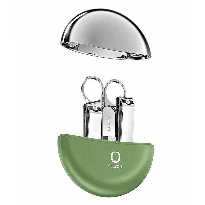 Qisu Colorful Explorer 3 Набор для ухода за ногтями из 4 предметов