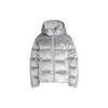 Originals Logo Embroidered Shiny Down Jacket Women Outerwear Silver H37077