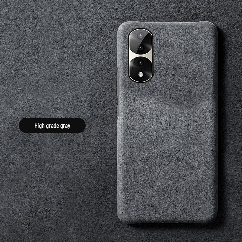 Чехол-книжка из натуральной кожи с полной защитой от падений для OPPO Find X6/X5 Pro, защитный чехол из замши