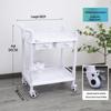 ABS Anesthesia & Infusion Multifunctional Rescue Trolley with Single/Double Door and Five Drawers