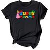 Super Mommio Womens Mothers Day T-Shirt Top Funny Mama Mom Cute Gift Idea #MD