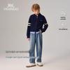 YEEHOO Kids' 100% Lambswool High-Collar Sweater