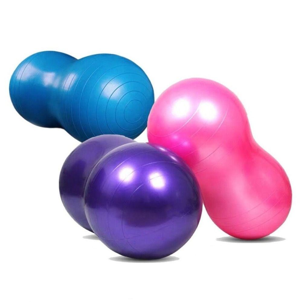 Прочный мяч-арахис Утолщенный мяч для йоги и фитнеса Баланс Спорт Пилатес Мяч для йоги Взрослый фитнес