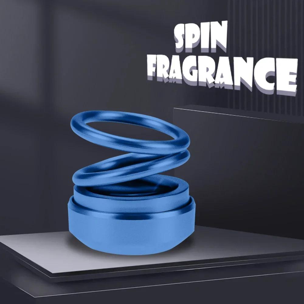 Автомобильный освежитель воздуха Ароматизатор Магнитный дизайн Автомобильные аксессуары Интерьерный парфюм Диффузный Солнечный Авто Вращающийся