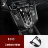 Для Honda CRV CR-V 2017 2018     ABS Углеродное волокно Панель переключения передач автомобиля Крышка подстаканника Отделка Аксессуары