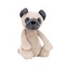 Jellycat Серия Собаки Застенчивый мопс кукла кремового цвета мягкая игрушка 31 см высотой