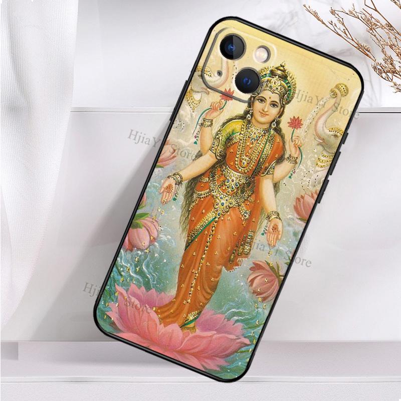 Мягкий чехол Lakshmi Hindu Goddess для iPhone 11 14 12 Pro X XS XR 7 8 Plus SE 2020 13 Pro Max, противоударный чехол для телефона