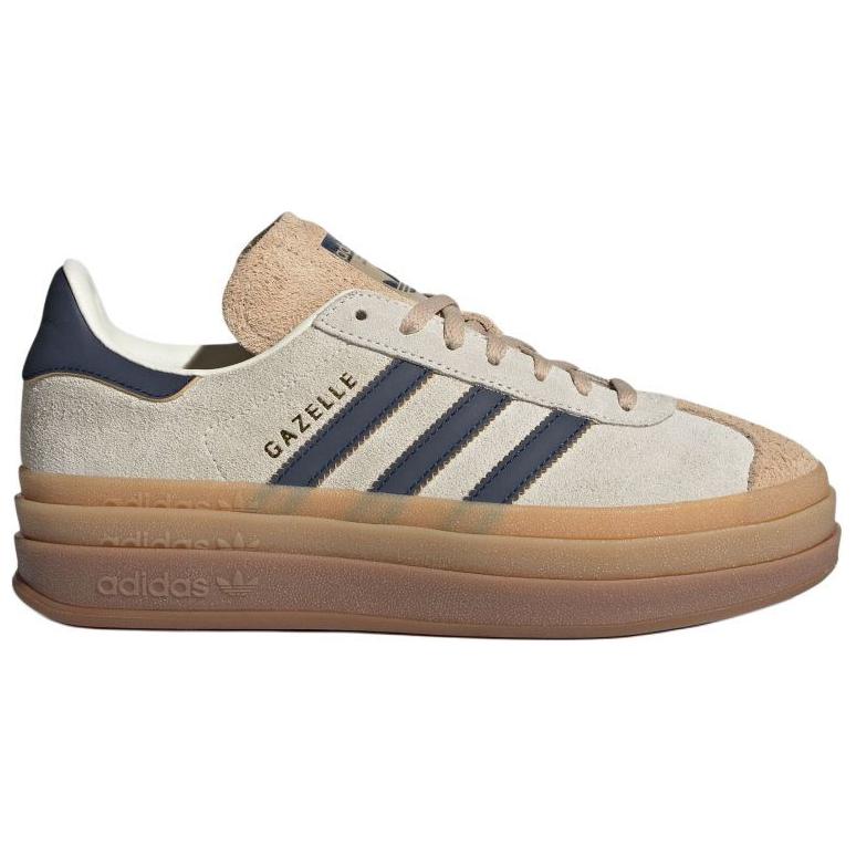 Gazelle Wmns Adidas Originals Bold 'Кремовый Темно-синий' Женские JQ5126