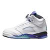 Air Jordan 5 Retro GS Grape 2025 Детские кроссовки Белый Ново-Изумрудный Виноградный Лед HQ7980-100