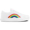 Vans Lampin 86 DX Pride - White Unisex Sneakers True-White VN0A54FC4GQ