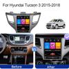 Для Hyundai Tucson 3 2015-2018 автомобильный радиоприемник Android Auto GPS навигация головное устройство мультимедийный проигрыватель видеовыход WIFI 2din DVD