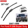 Автомобильный стеклоочиститель для Ford F-250 Super Duty 2007-1999 20" + 20" Передние и задние щетки стеклоочистителя щетки режущие аксессуары