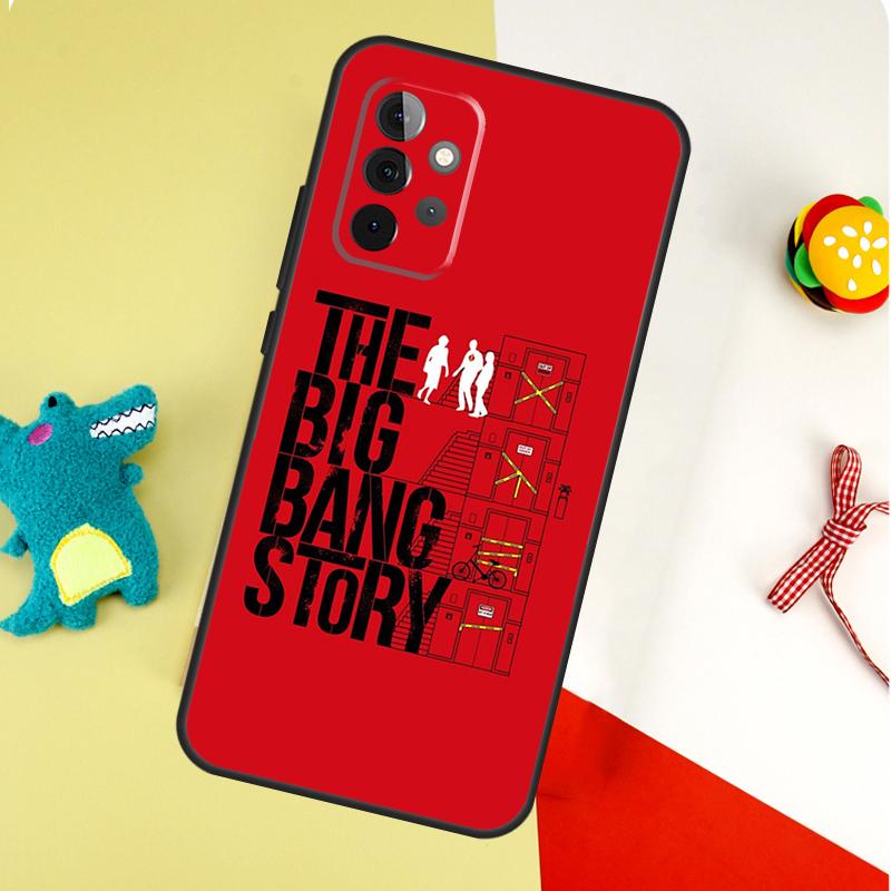 Чехол Теория Большого Взрыва для Samsung Galaxy A54 A34 A24 A14 A12 A22 A32 A42 A52 A72 A52S A51 A71 A13 A53