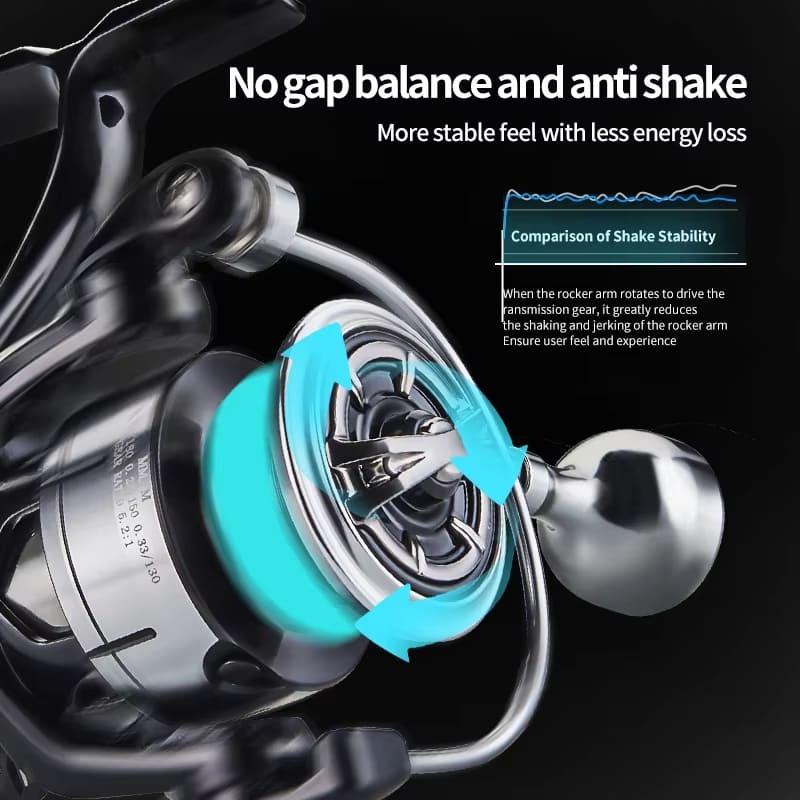 DEUKIO Новая цельнометаллическая катушка для морской рыбалки со спиннингом 2000-7000 3+1BB 5.2:1 супер большое сопротивление 15 кг 6 моделей опциональное водонепроницаемое колесо